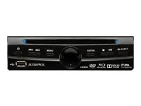 In-Dash Blu-Ray DVD Player w/ Front USB Input, Remote Control - Click Image to Close